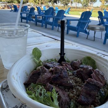 Loma Brewing Company - Mediterranean Bowl add steak - Brewpubs Near Me - Manteca, California Loma Brewing Company - Mediterranean Bowl add steak - Brewpubs Near Me - Manteca, California