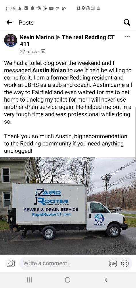 Slide of Rapid Rooter