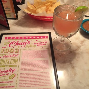 Chuy's - Watermelon margarita - Tex-Mex Near Me - Springfield, Virginia
