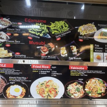 Yuna's Bob - Menu - Food Trucks Near Me