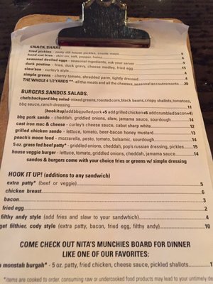 Menu photo 7 Jm Curley Boston, MA