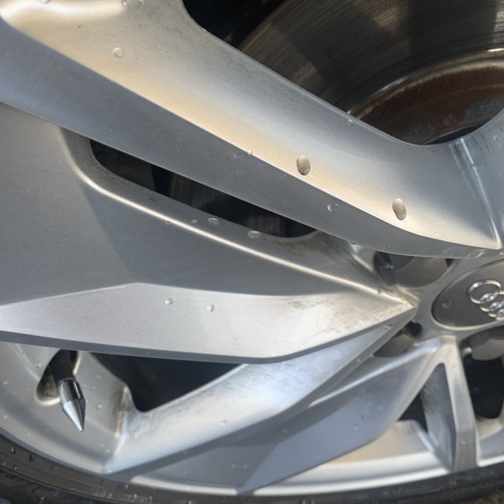 Hugo's Express Car Wash - Rims still dirty. Power washing didn't help. - Car Wash Near Me - Raleigh, North Carolina