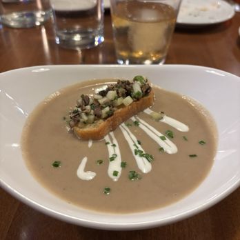 Peyrassol West - Soup special- bay scented chestnut potage - Italian Near Me - Normandy Park, Washington