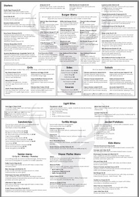 Menu photo 8 The White Hart Lymington, HAM Menu photo 8 The White Hart Lymington, HAM