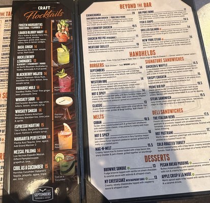 Menu photo 6 September’s Taproom & Eatery Rialto, CA Menu photo 6 September’s Taproom & Eatery Rialto, CA