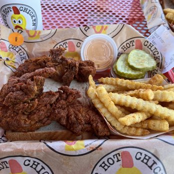 Dave's Hot Chicken - Hot #1 Combo - Chicken Shop Near Me - Plano, Texas
