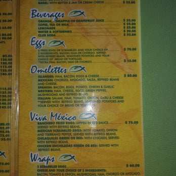 Bally Hoo - Breakfast menu as of 5.9.2016. Went with the Mexican Omlette. Have to give it a 10. - Mexican Near Me - Isla Mujeres, ROO