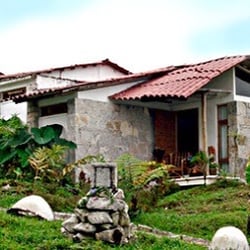 Tozepan Kali - Vista de las Cabañas