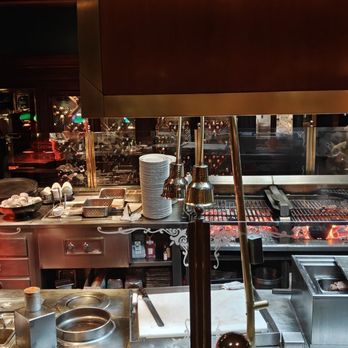 THE Steak House - Kitchen with grill - Steakhouses Near Me - Las Vegas, Nevada