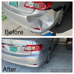 Impodent Paintless Dent Repair - We provide plastic bumper repair. Toyota Corolla bumper repair.