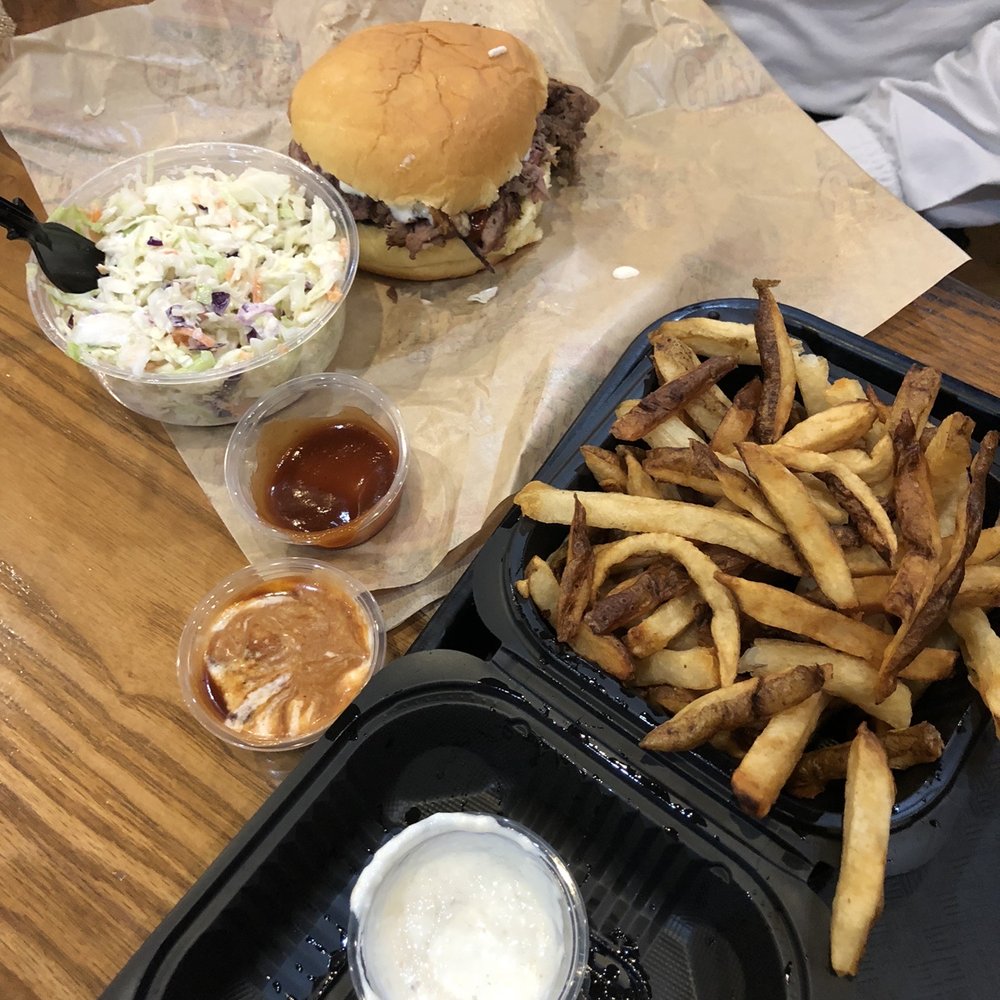 Chaps Pit Beef - Beef sandwich. Small fries. Large slaw - Sandwiches Near Me - Aberdeen, Maryland Chaps Pit Beef - Beef sandwich. Small fries. Large slaw - Sandwiches Near Me - Aberdeen, Maryland