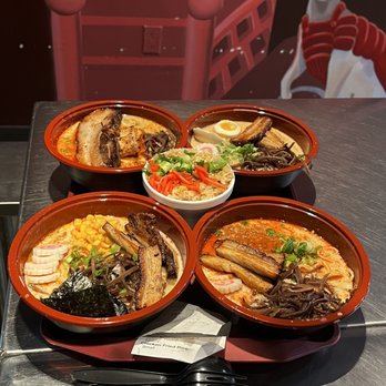 Saku Ramen - Variety of Ramen bowls - Ramen Near Me - Riverside, California