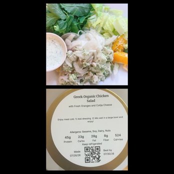 Locale Meal Delivery - Trying out their Greek Organic Chicken Salad. - Food Delivery Services Near Me Locale Meal Delivery - Trying out their Greek Organic Chicken Salad. - Food Delivery Services Near Me