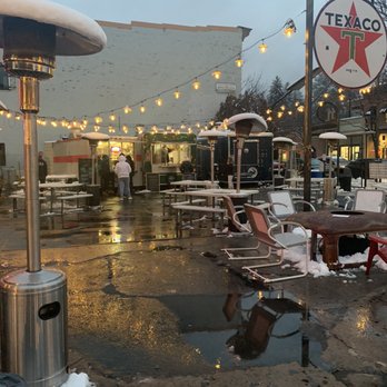 11th Street Station - Exterior patio area - Bars Near Me - Durango, Colorado