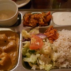 Restaurant Indian Kwality - Veggie thali, was very good!