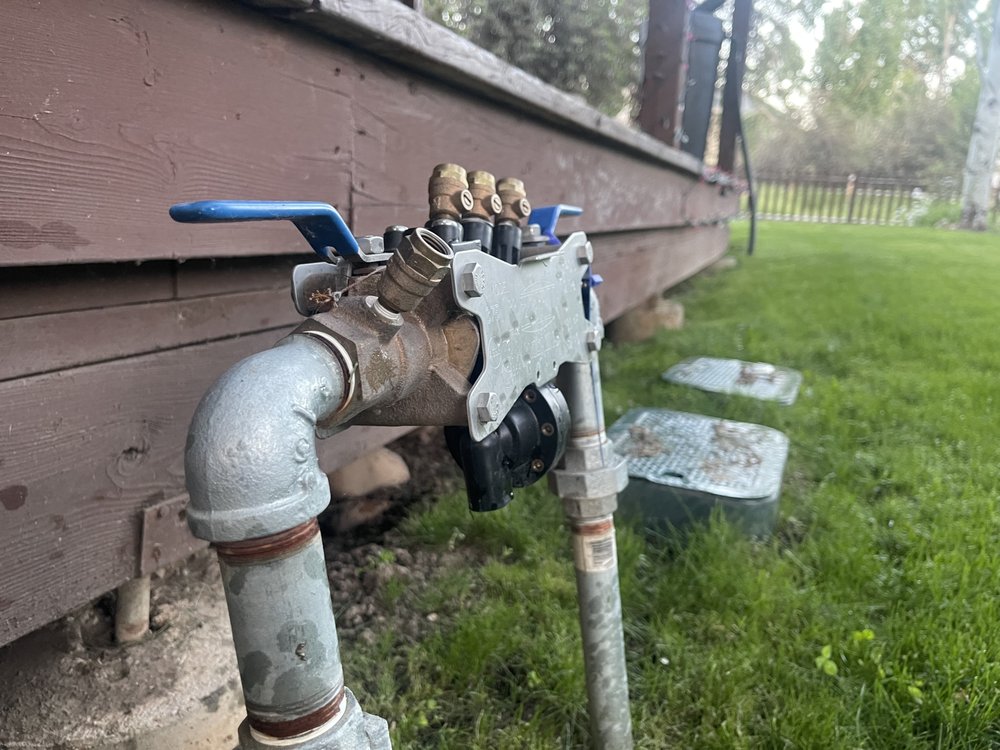 Slide of Flux Sprinkler & Backflow