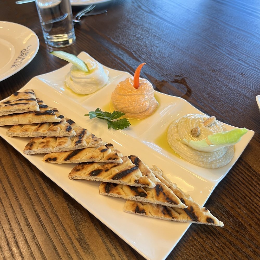 Limani Grille - Trio of Dips - Bars Near Me - Boston, Massachusetts Limani Grille - Trio of Dips - Bars Near Me - Boston, Massachusetts