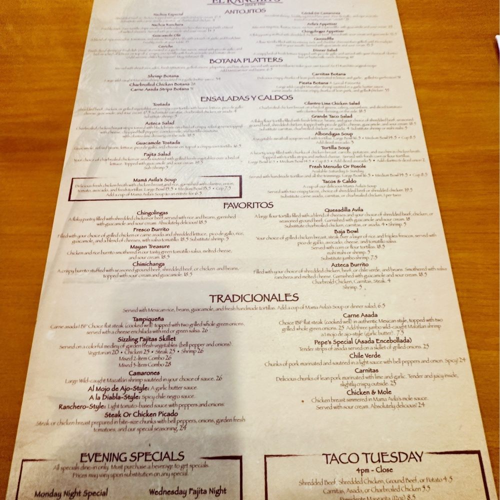 Avila's El Ranchito - Mexican Near Me - Lake Forest, California