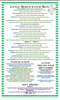Menu photo 3 Little Mexico Beaufort, NC Menu photo 3 Little Mexico Beaufort, NC