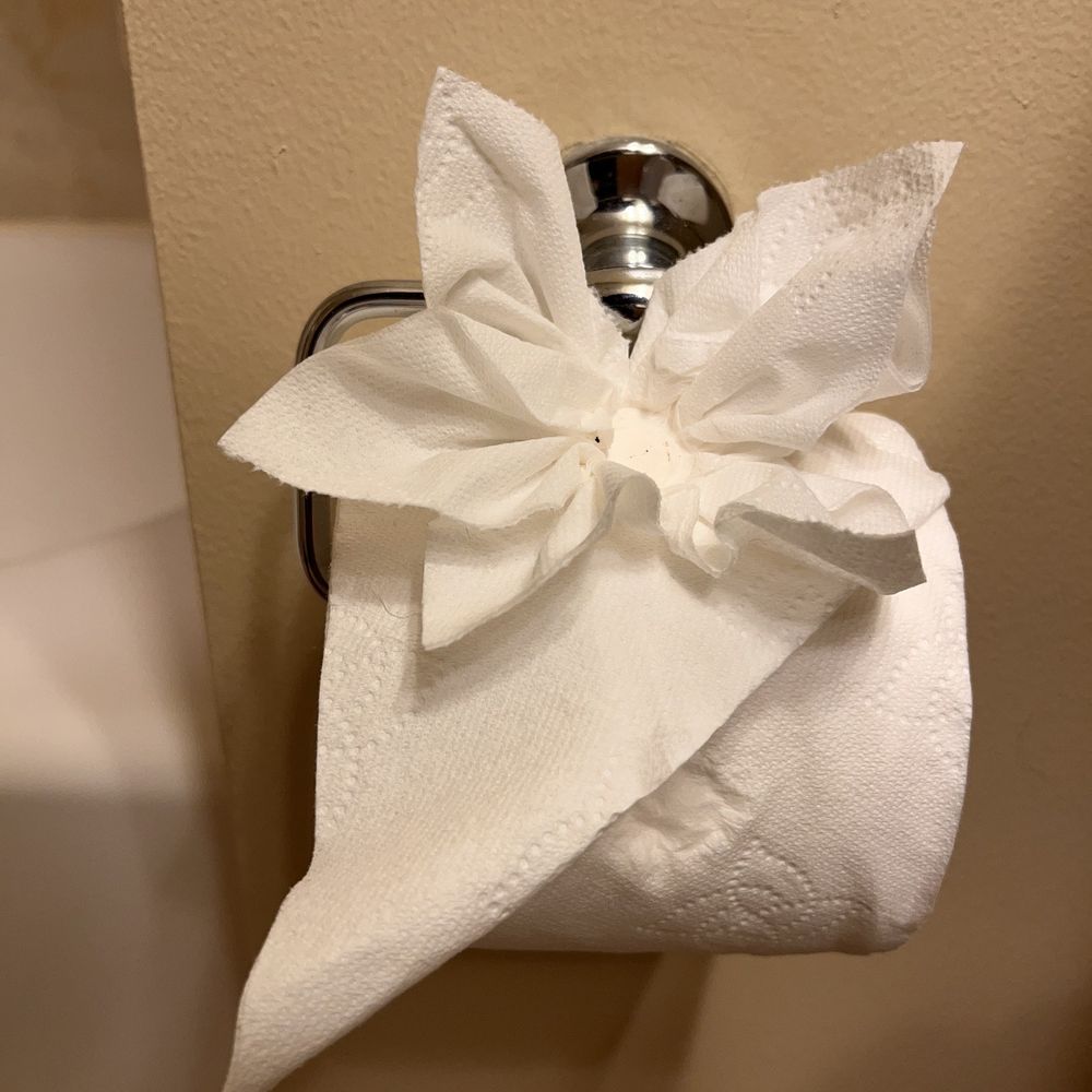 Wermond's Cleaning Services - Toilet paper origami! - Home Cleaning Near Me