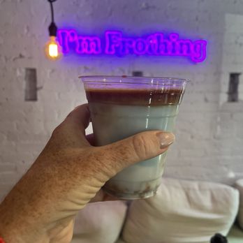 Saltwater Coffee - Lavender latte - Coffee & Tea Near Me - New York, New York Saltwater Coffee - Lavender latte - Coffee & Tea Near Me - New York, New York
