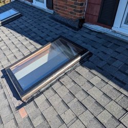 J.K. Garside - Skylight and chimney flashing repaired.