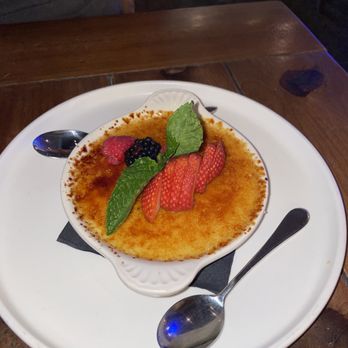 Spaghettini - Crème brûlée - Italian Near Me - Seal Beach, California