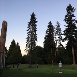 Stanley Park Pitch & Putt - On the green