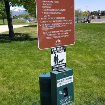 Steed Park-Pond - Dog waste station. - Playgrounds Near Me - Clearfield, Utah Steed Park-Pond - Dog waste station. - Playgrounds Near Me - Clearfield, Utah