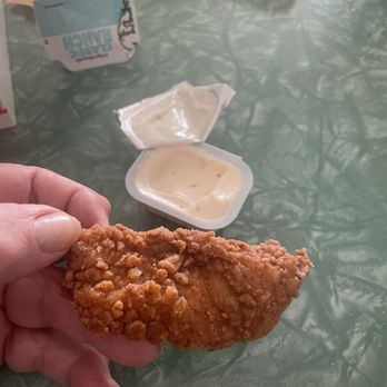 KFC - This is the size of their "tender" - Fast Food Near Me - Grants Pass, Oregon KFC - This is the size of their "tender" - Fast Food Near Me - Grants Pass, Oregon