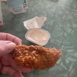 KFC - This is the size of their "tender"