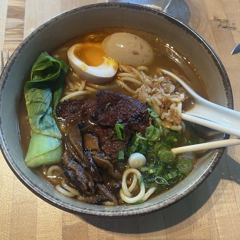 Grilled Beef Short Rib Tonkotsu Ramen Grilled Beef Short Rib Tonkotsu Ramen