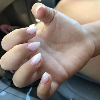Lux's Nails Spa - Ombre nails, almond shape - Nail Salons Near Me - Peoria, Arizona Lux's Nails Spa - Ombre nails, almond shape - Nail Salons Near Me - Peoria, Arizona