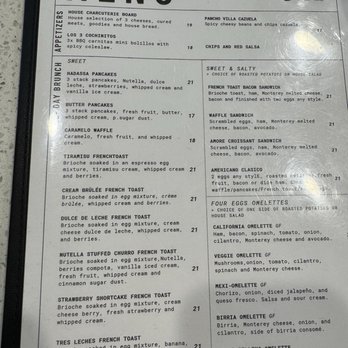 El Bistro by Salt and Pepper - Front menu - Latin American Near Me - Modesto, California