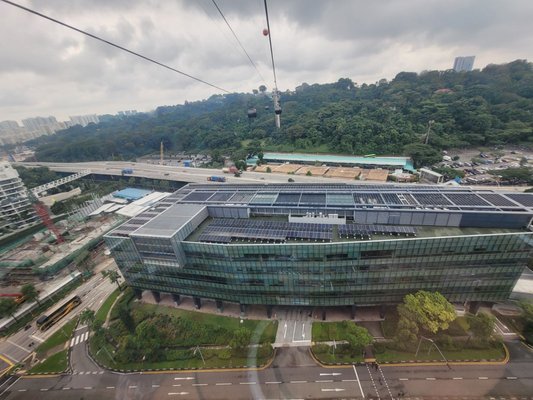Singapore Cable Car by null