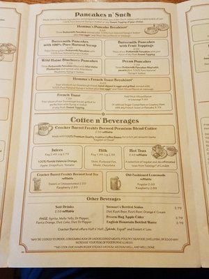 Menu photo 8 Cracker Barrel Old Country Store Elkton, MD