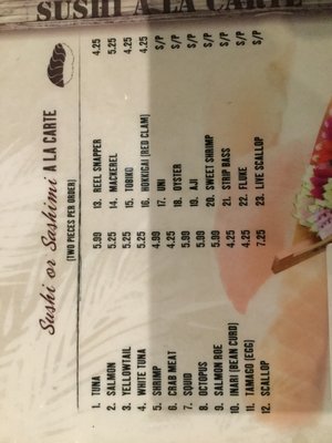 Menu photo 7 Soho Sushi Grand Rapids, MI