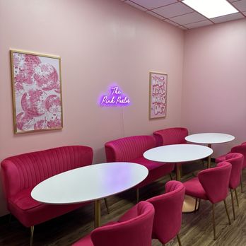 The Pink Parlor Ice Cream - Party room - Ice Cream & Frozen Yogurt Near Me - Saint Johns, Florida The Pink Parlor Ice Cream - Party room - Ice Cream & Frozen Yogurt Near Me - Saint Johns, Florida