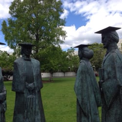 Willamette University Star Trees - Obligatory terrifying school statues