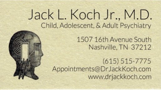 Jack L Koch, MD - child therapist in Nashville, TN