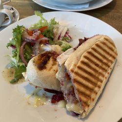 Buttercup Cafe - Panini, cranberry Bree and bacon.