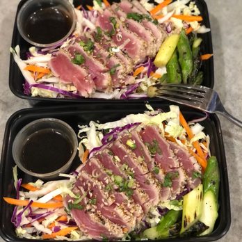 Meal Prep Mania - Seared ahi tuna - Food Delivery Services Near Me - Newark, New Jersey Meal Prep Mania - Seared ahi tuna - Food Delivery Services Near Me - Newark, New Jersey