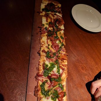 Seasons 52 - Pepperoni Flatbread - New American Near Me - Lone Tree, Colorado Seasons 52 - Pepperoni Flatbread - New American Near Me - Lone Tree, Colorado