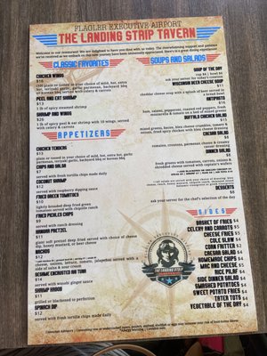 Menu photo 3 The Landing Strip Tavern Palm Coast, FL Menu photo 3 The Landing Strip Tavern Palm Coast, FL