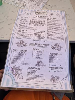Menu photo 3 Emily's Garden Ft. Lauderdale, FL Menu photo 3 Emily's Garden Ft. Lauderdale, FL