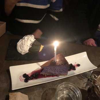 Nudi - Ube and blueberry cheesecake - Asian Fusion Near Me - Portland, Oregon