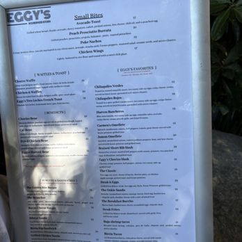 Eggy’s Neighborhood Kitchen - Menu from August 2025 - Breakfast & Brunch Near Me - Berkeley, California