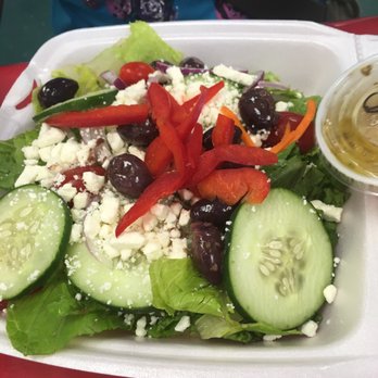 Four Kings - Greek salad. - Soup Near Me - Universal City, Texas Four Kings - Greek salad. - Soup Near Me - Universal City, Texas