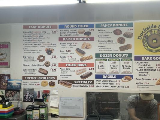Menu photo 4 Dockside Donuts Tacoma, WA