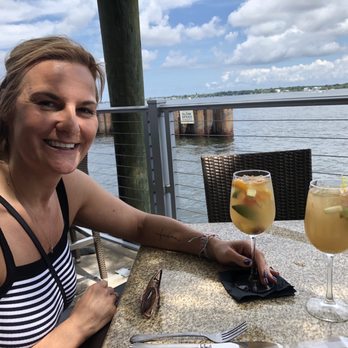 Tide Tables - Outdoor seating area. Awesome view! - Seafood Near Me - Cortez, Florida